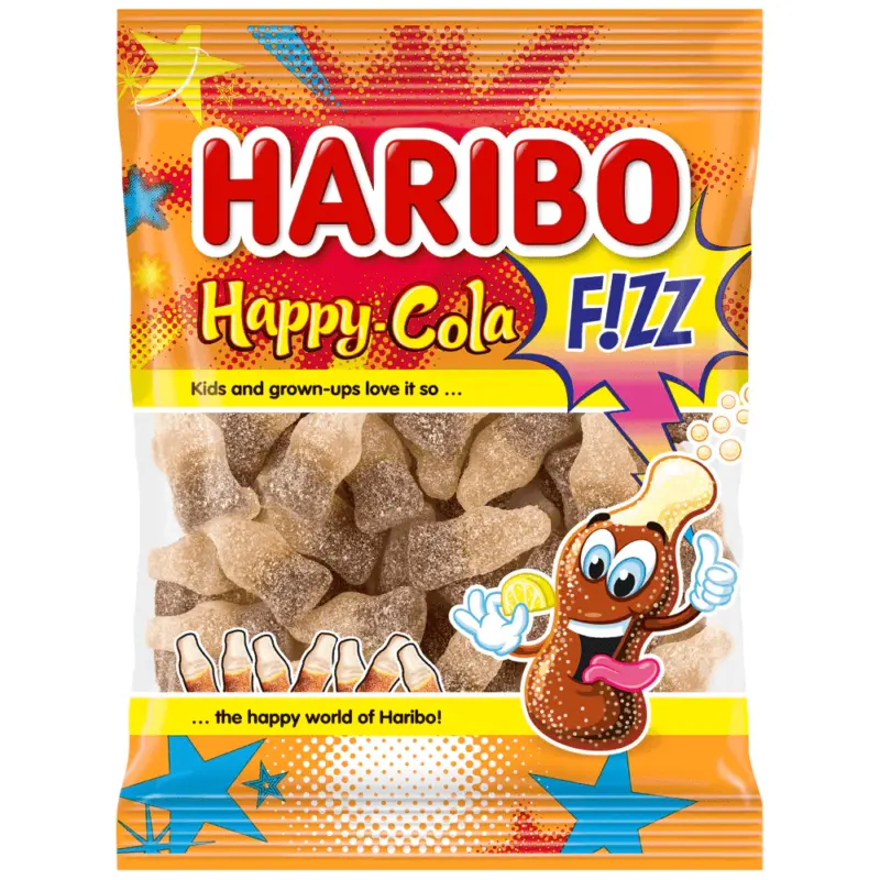 HARIBO COLA FIZZ 80GR (30 Τεμ.)