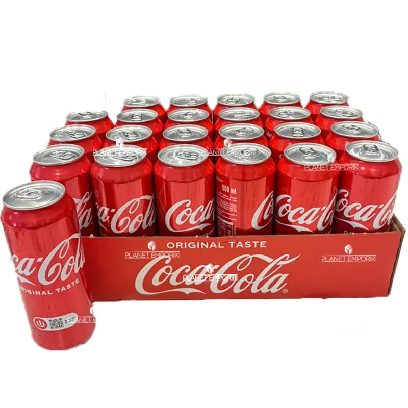 COCA COLA ORIGINAL SUPERCAN ΕΙΣΑΓ. ΙΤ 500ML (24 Tεμ.)