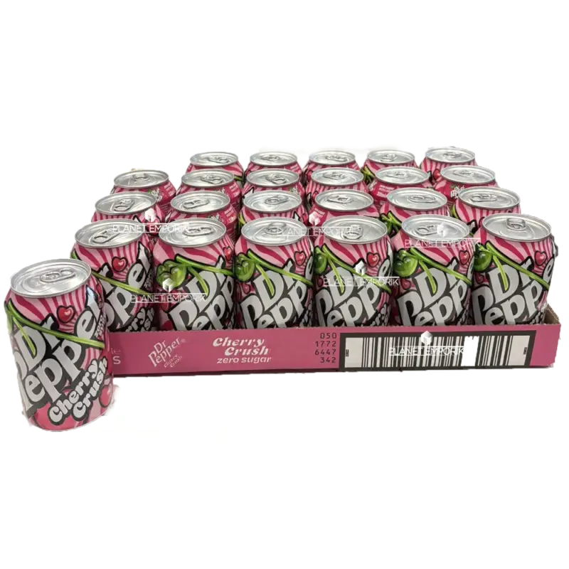 DR PEPPER UK CHERRY CRUSH ZERO 330ML (24 Τεμ.)