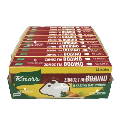 KNORR ΚΥΒΟΣ ΒΟΔΙΝΟ120GR (6LT) *(12 Τεμ.)