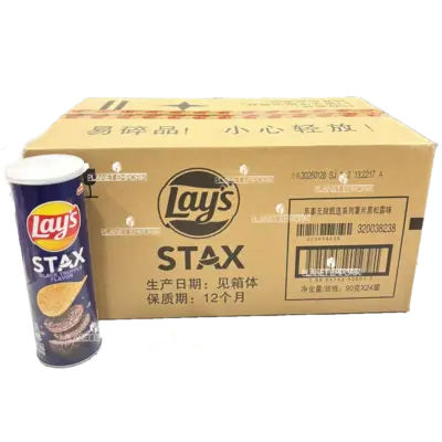 LAY'S STAX BLACK TRUFFLE ΕΙΣΑΓ. 90GR *(24 Τεμ.)