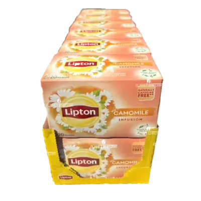LIPTON ΤΣΑΙ ΦΑΚΕΛ. ΧΑΜΟΜΗΛΙ LABEL 1GR 20ΦΑΚ. * (12 Τεμ.)