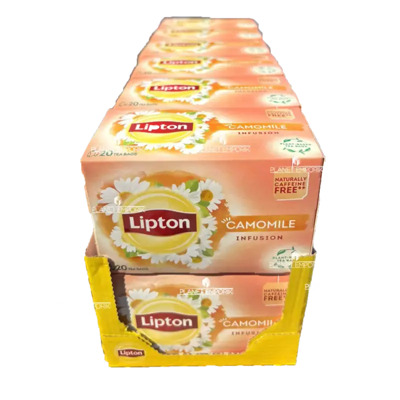 LIPTON ΤΣΑΙ ΦΑΚΕΛ. ΧΑΜΟΜΗΛΙ LABEL 1GR 20ΦΑΚ. * (12 Τεμ.)