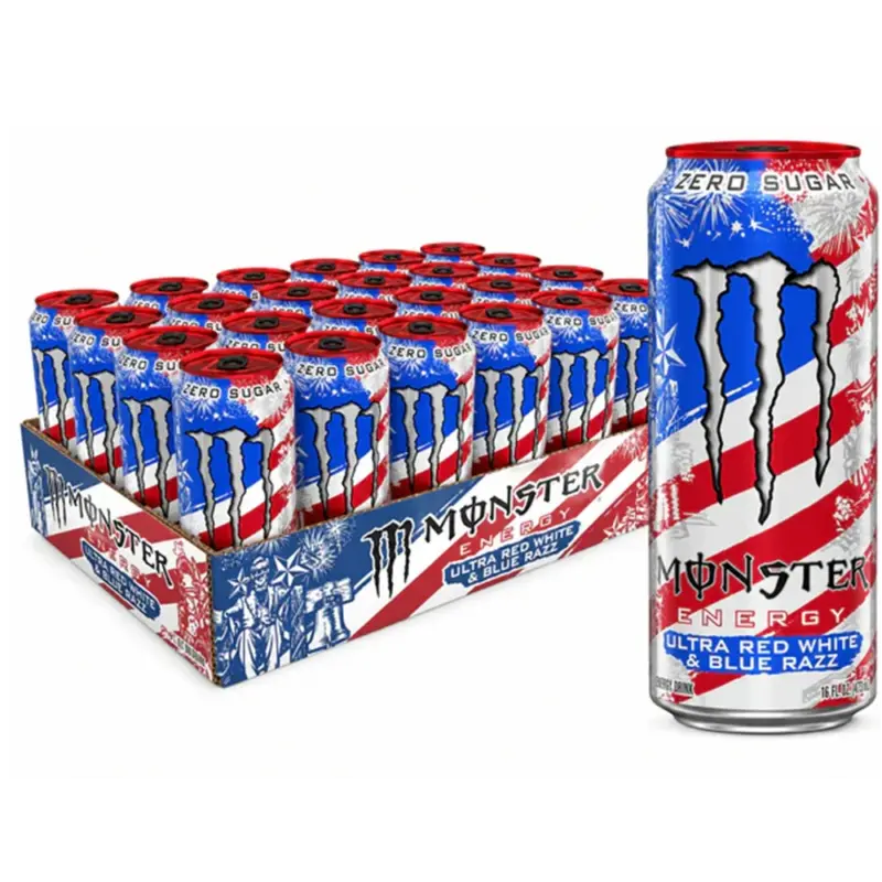 MONSTER ENERGY BLUE RAZZ ΕΙΣΑΓ. 473ML (24 Τεμ.)