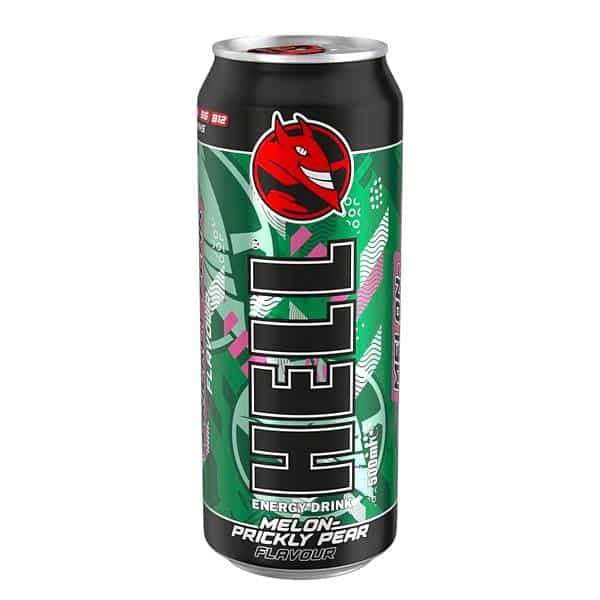 HELL ENERGY MELON & PEAR 500ML (12 Τεμ.)