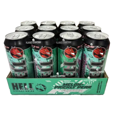 HELL ENERGY MELON & PEAR 500ML (12 Τεμ.)