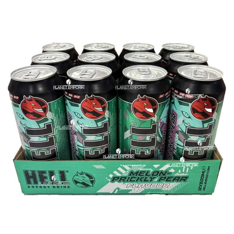 HELL ENERGY MELON & PEAR 500ML (12 Τεμ.)