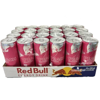 RED BULL WHITE PEACH 250ML (24 Τεμ.)