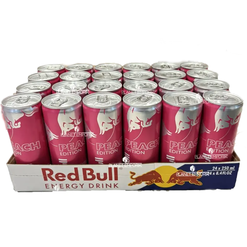 RED BULL WHITE PEACH 250ML (24 Τεμ.)