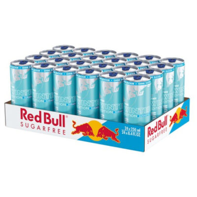 RED BULL VANILLA & BLUEBERRY 250ML (24 Τεμ.)