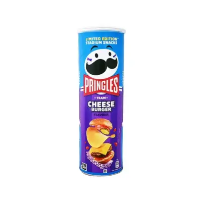 PRINGLES CHEESEBURGER 165GR *(19 Τεμ.)
