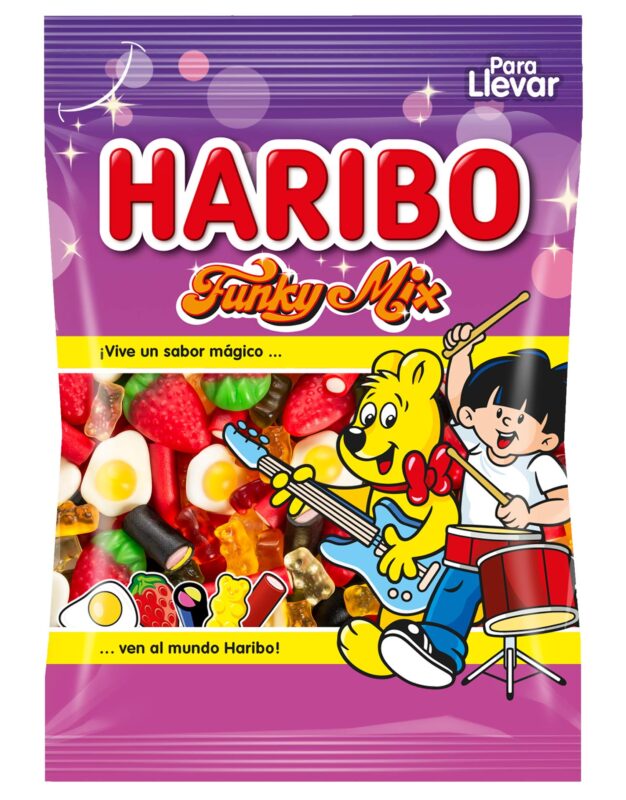 HARIBO FUNKY MIX ΕΙΣΑΓ. 100GR (18 Τεμ.)