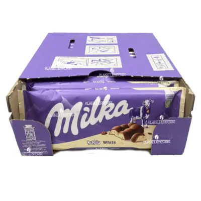 MILKA BUBBLY WHITE ΕΙΣΑΓ. 95GR (15 Τεμ.)