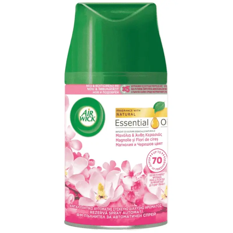 AIR WICK Freshmatic ανταλλακτικό Magnolia & Cherry 250ml Χονδρική