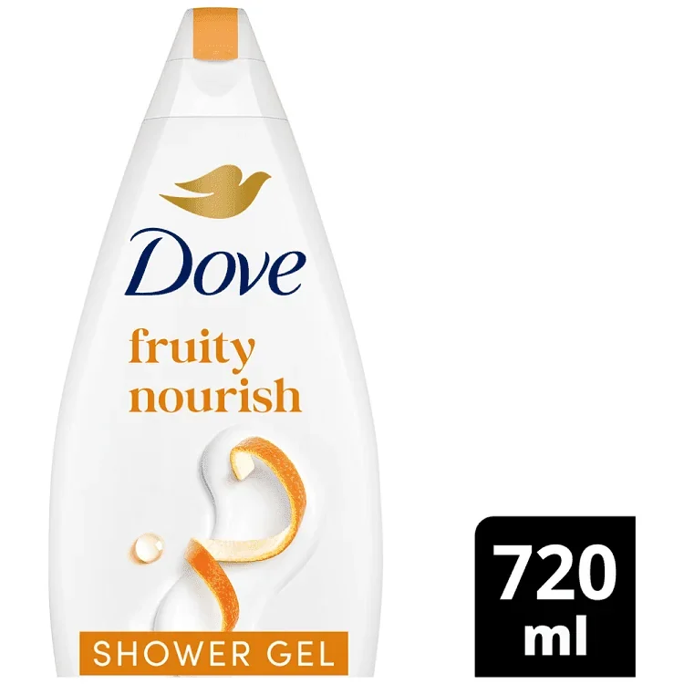 DOVE αφρόλουτρο Fruity Nourishing (ΕΛ) 720ml Χονδρική