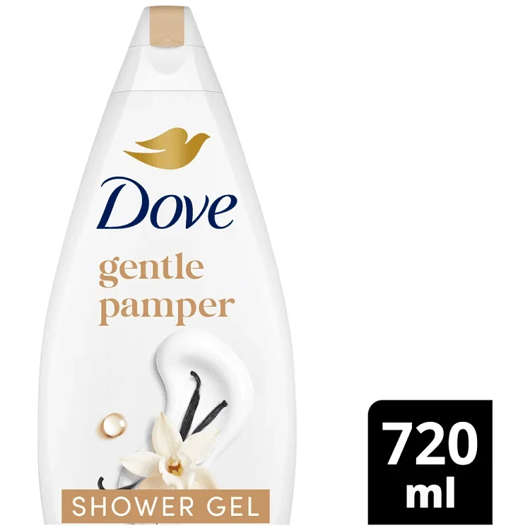 DOVE αφρόλουτρο Gentle Pamper (ΕΛ) 720ml Χονδρική