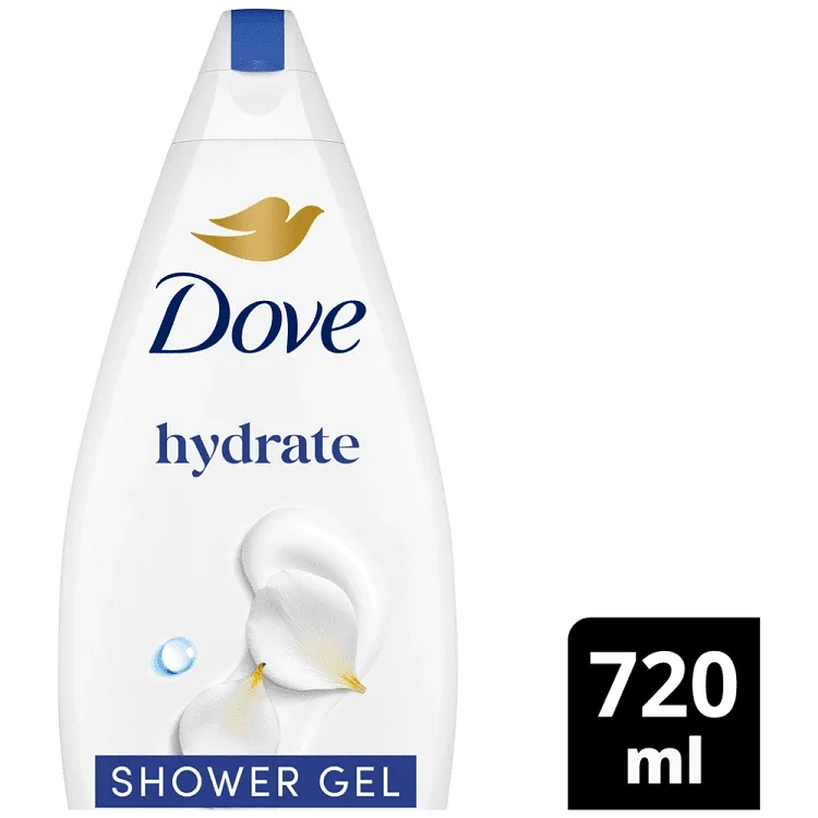 DOVE αφρόλουτρο Hydrate (ΕΛ) 720ml Χονδρική
