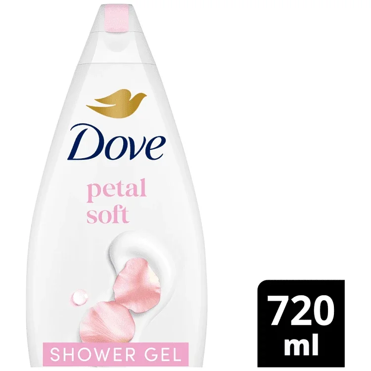 DOVE αφρόλουτρο Petal Soft (ΕΛ) 720ml Χονδρική