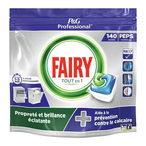 FAIRY ταμπλέτες πλυντ. πιάτων Active Caps All in 1 Original (ΕΛ) 140 Tabs Χονδρική