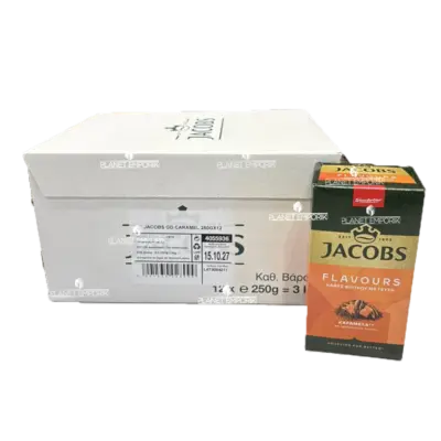 Καφές JACOBS Καραμέλα φίλτρου 250g (12 Τεμ.)