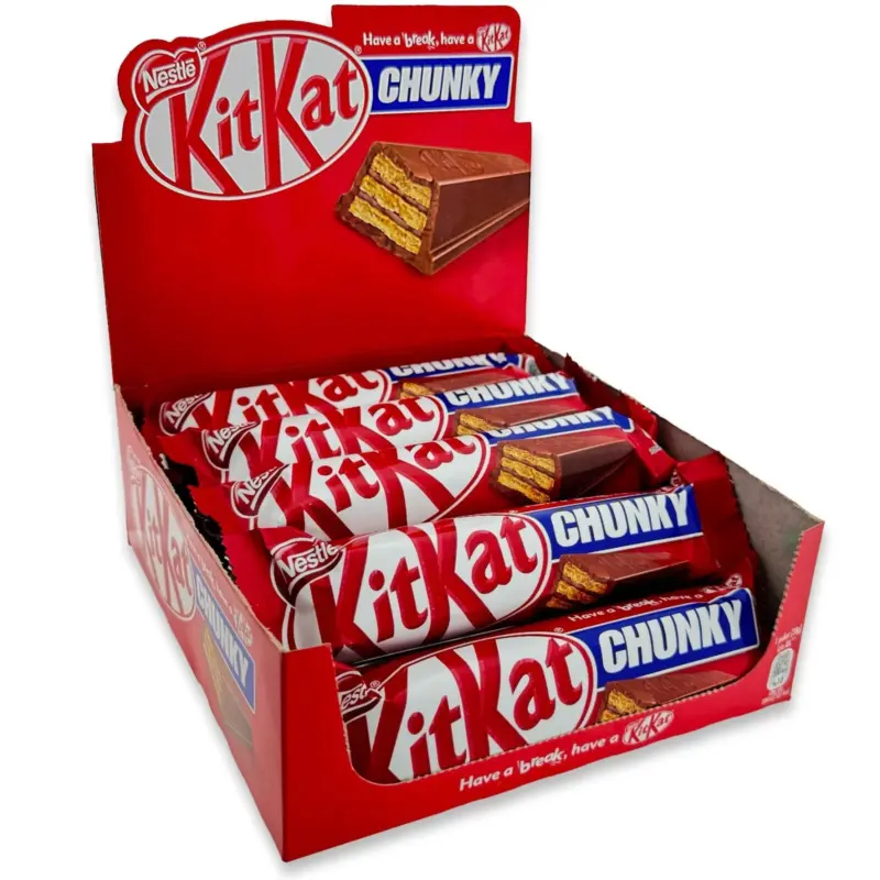 KIT KAT Chunky σοκολάτα 40g (24 Τεμ.)
