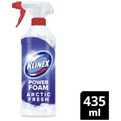 KLINEX Spray Foam μπάνιου Artic 435ml Χονδρική