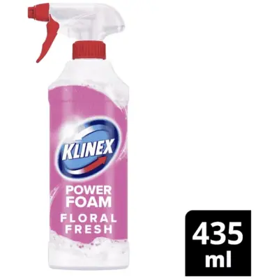 KLINEX Spray Foam μπάνιου Floral 435ml Χονδρική