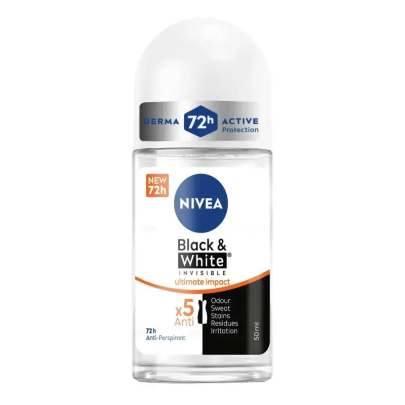 NIVEA Women Black & White Impact 48h roll on 50ml Χονδρική
