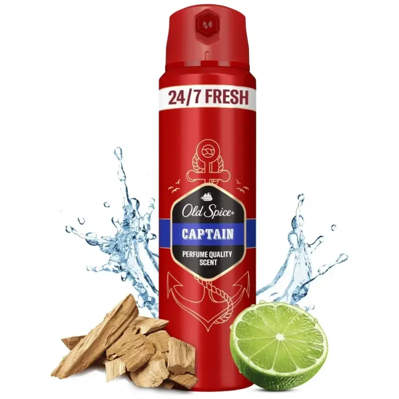 OLD SPICE Captain deo spray 150ml Χονδρική