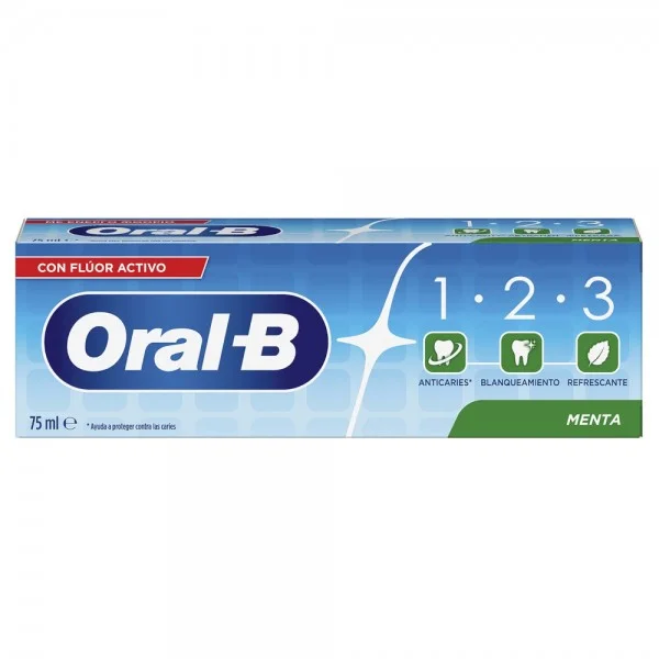ORAL-B οδοντόκρεμα 1-2-3 (ΕΛ) 75ml Χονδρική