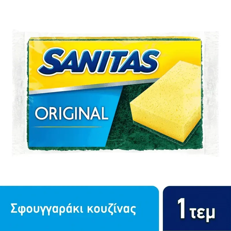 SANITAS σφουγγαράκι κουζίνας (ΕΛ) Χονδρική
