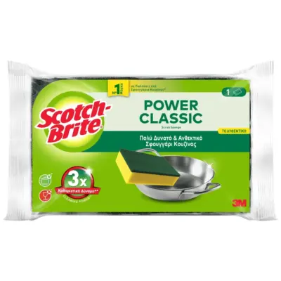 SCOTCH-BRITE σφουγγαράκι πράσινο κουζίνας (ΕΛ) Χονδρική