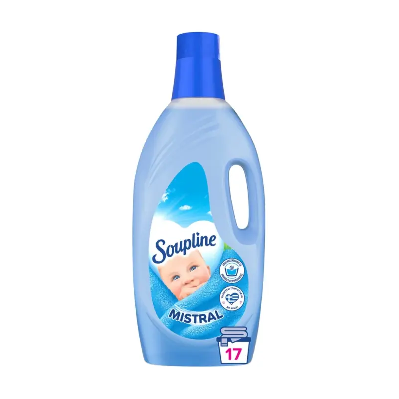 SOUPLINE μαλακτικό Mistral (ΕΛ) 1400ml 17ΜΖ Χονδρική