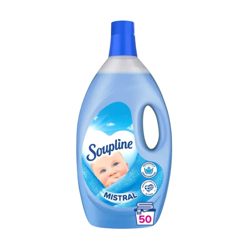 SOUPLINE μαλακτικό Mistral (ΕΛ) 4L 50ΜΖ Χονδρική