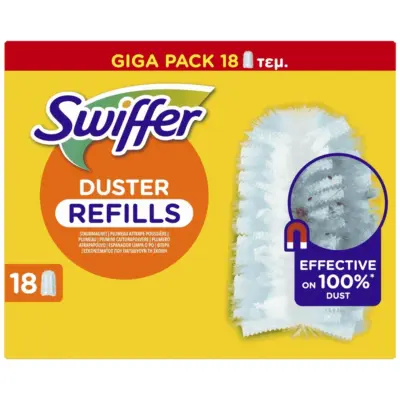 SWIFFER Duster ανταλλακτικά (ΕΛ) 18τμχ. Χονδρική