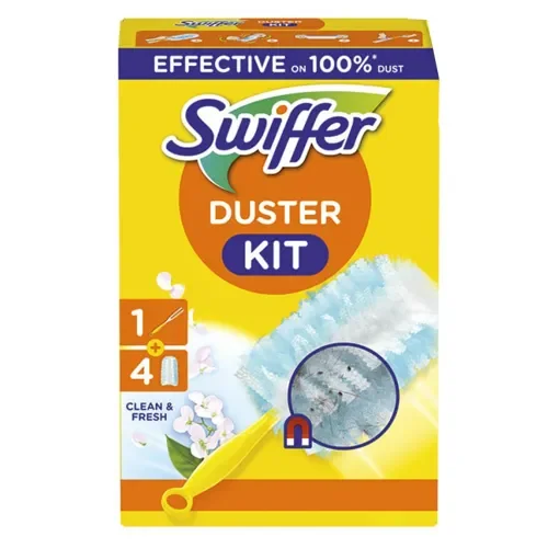 SWIFFER Duster λαβή + 4 ανταλλακτικά (ΕΛ) Χονδρική