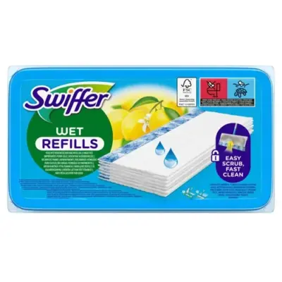 SWIFFER υγρά πανάκια (ΕΛ) 10τμχ. Χονδρική