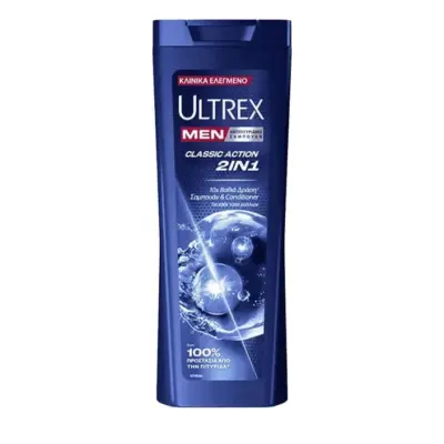 ULTREX shampoo Classic 2in1 360ml Χονδρική