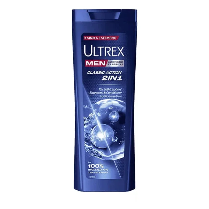 ULTREX shampoo Classic 2in1 360ml Χονδρική