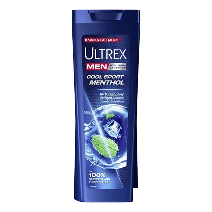 ULTREX shampoo Cool Sport 360ml Χονδρική