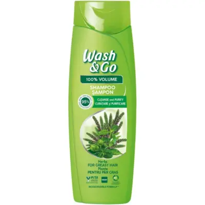 WASH & GO σαμπουάν Herbs 360ml Χονδρική
