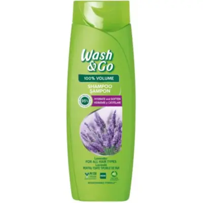 WASH & GO σαμπουάν Lavender 180ml Χονδρική