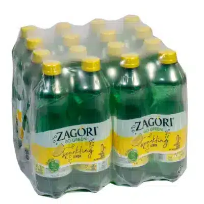 Νερό ΖΑΓΟΡΙ Sparkling Lemon 500ml (16 Τεμ.)